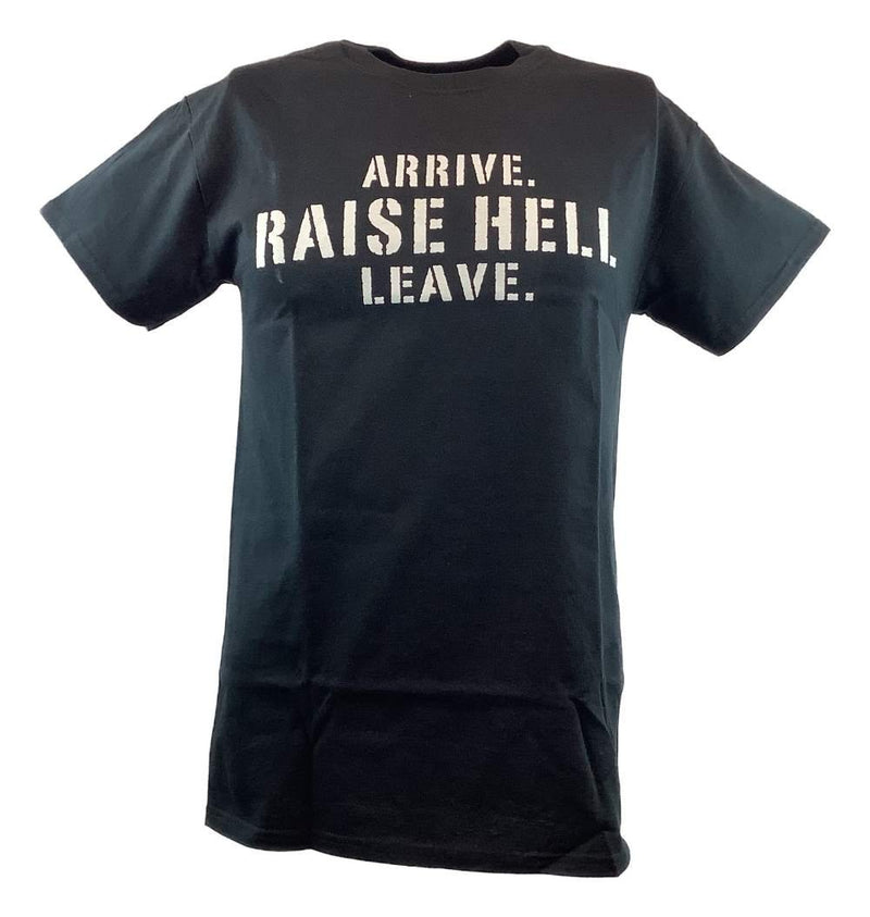 Load image into Gallery viewer, Stone Cold Steve Austin Raise Hell Leave Mens Black T-shirt Sports Mem, Cards &amp; Fan Shop &gt; Fan Apparel &amp; Souvenirs &gt; Wrestling by Hybrid Tees | Extreme Wrestling Shirts
