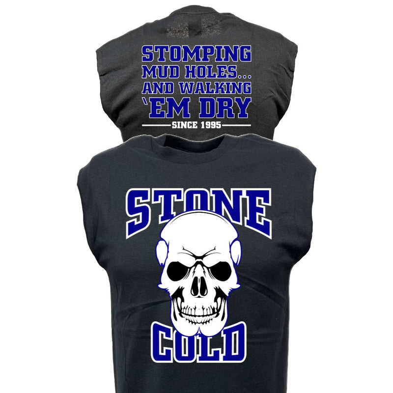 Load image into Gallery viewer, Stone Cold Steve Austin Stomping Mudholes Sleeveless Muscle T-shirt Sports Mem, Cards &amp; Fan Shop &gt; Fan Apparel &amp; Souvenirs &gt; Wrestling by EWS | Extreme Wrestling Shirts
