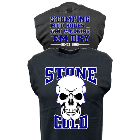 Stone Cold Steve Austin Stomping Mudholes Sleeveless Muscle T-shirt Sports Mem, Cards & Fan Shop > Fan Apparel & Souvenirs > Wrestling by EWS | Extreme Wrestling Shirts