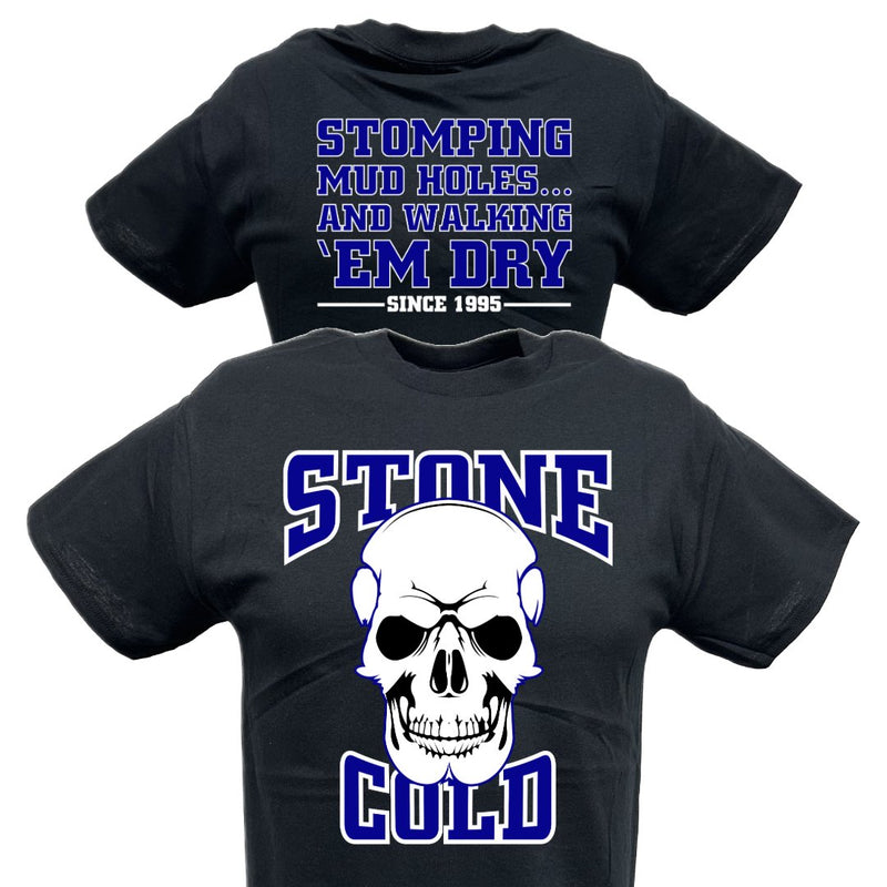 Load image into Gallery viewer, Stone Cold Steve Austin Stomping Mudholes T-shirt Sports Mem, Cards &amp; Fan Shop &gt; Fan Apparel &amp; Souvenirs &gt; Wrestling by EWS | Extreme Wrestling Shirts
