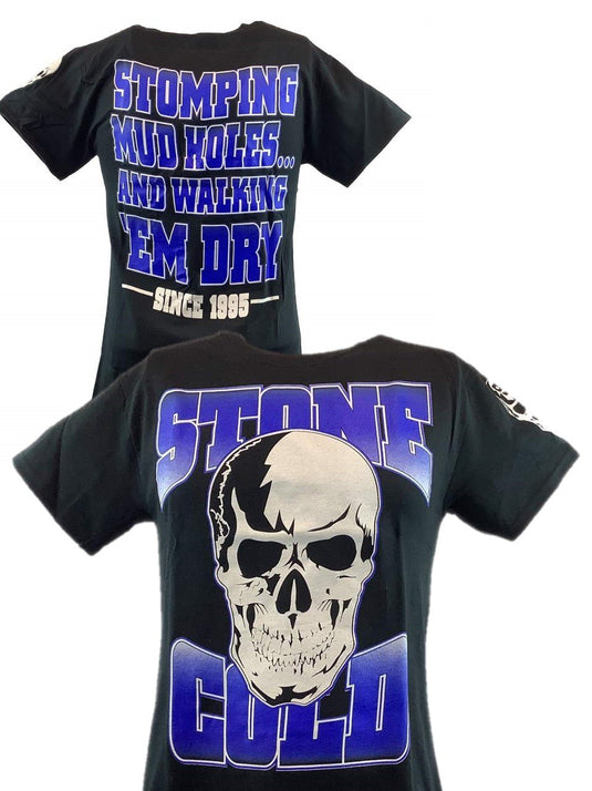 Stone Cold Steve Austin Stomping Mudholes T-shirt Sports Mem, Cards & Fan Shop > Fan Apparel & Souvenirs > Wrestling by Hybrid Tees | Extreme Wrestling Shirts