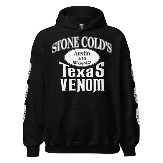 Stone Cold Steve Austin Texas Venom 101 Proof Hoody by EWS | Extreme Wrestling Shirts