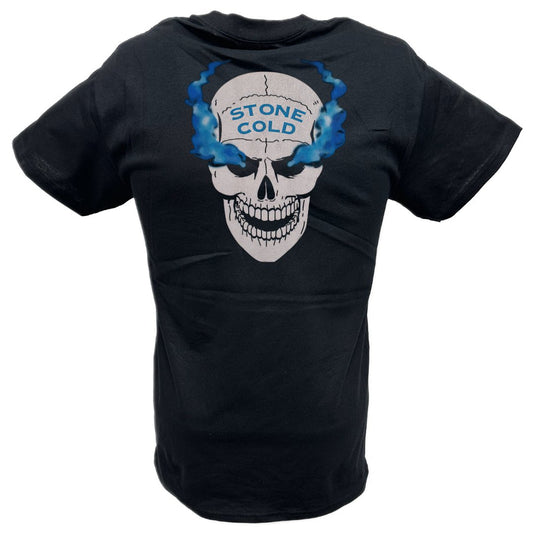 Stone Cold Steve Austin What? Smoking Skull Mens T-shirt Sports Mem, Cards & Fan Shop > Fan Apparel & Souvenirs > Wrestling by Hybrid Tees | Extreme Wrestling Shirts