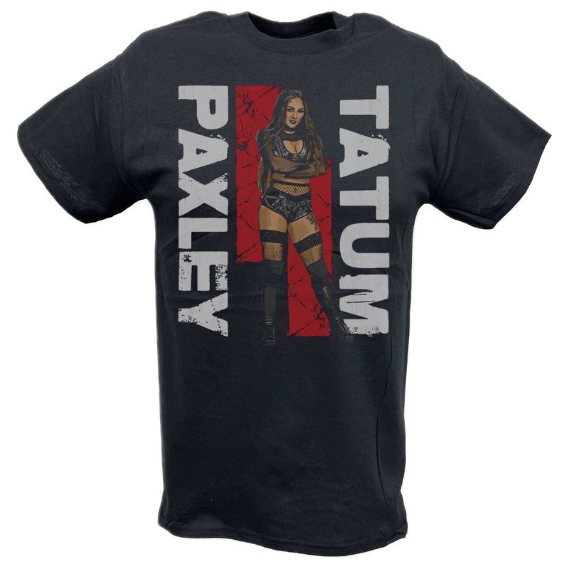 Load image into Gallery viewer, Tatum Paxley Pose Black T-shirt by EWS | Extreme Wrestling Shirts
