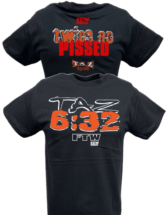 Taz 632 ECW Twice as Pissed T-shirt by EWS | Extreme Wrestling Shirts