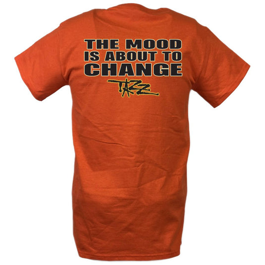 Tazz Mood About to Change Orange T-shirt by EWS | Extreme Wrestling Shirts