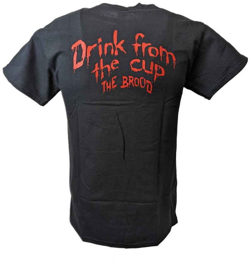 Load image into Gallery viewer, The Brood Edge Christian Drink from the Cup Black T-shirt by EWS | Extreme Wrestling Shirts
