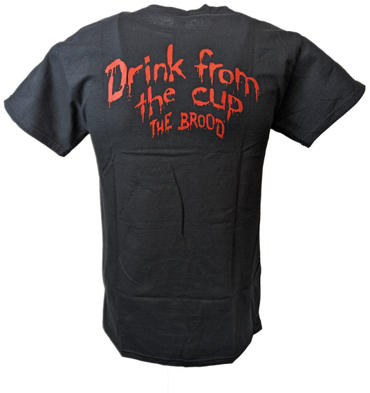 The Brood Edge Christian Drink from the Cup Black T-shirt by EWS | Extreme Wrestling Shirts