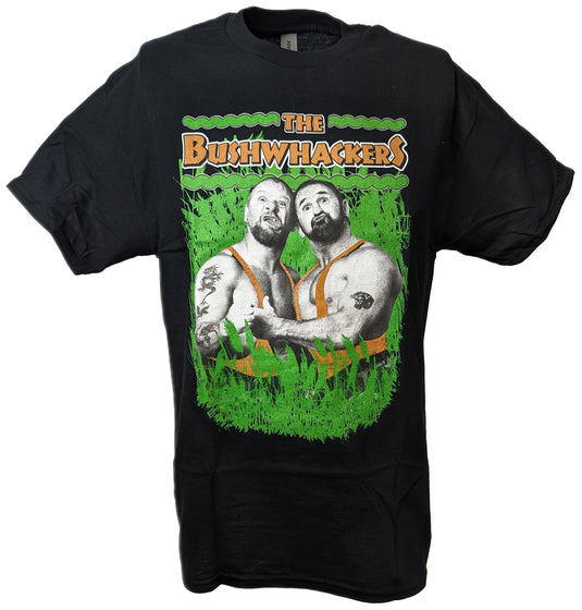 The Bushwackers Mens Black T-shirt by EWS | Extreme Wrestling Shirts
