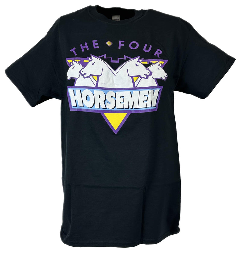 Load image into Gallery viewer, The Four Horsemen WCW Mens Black T-shirt Sports Mem, Cards &amp; Fan Shop &gt; Fan Apparel &amp; Souvenirs &gt; Wrestling by WWE | Extreme Wrestling Shirts
