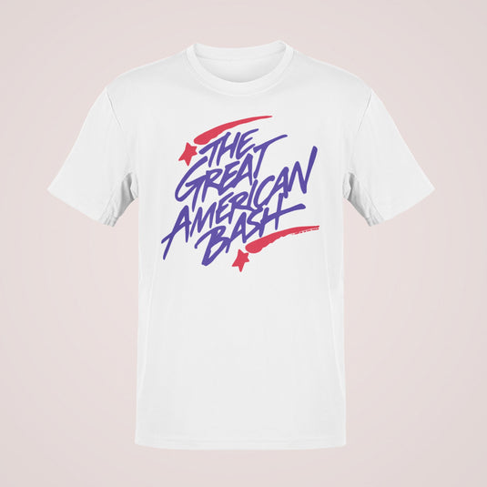 The Great American Bash WWE Logo T-shirt by EWS | Extreme Wrestling Shirts
