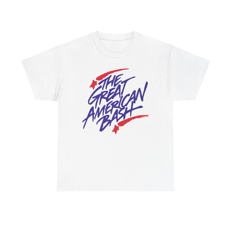 Load image into Gallery viewer, The Great American Bash WWE Logo T-shirt by EWS | Extreme Wrestling Shirts
