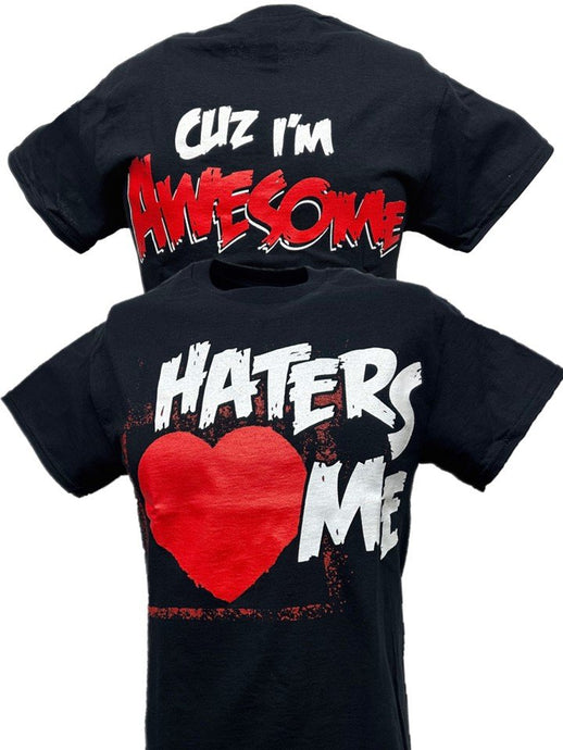 The Miz Haters Love Me Cuz I'm Awesome Mens T-shirt Sports Mem, Cards & Fan Shop > Fan Apparel & Souvenirs > Wrestling by EWS | Extreme Wrestling Shirts