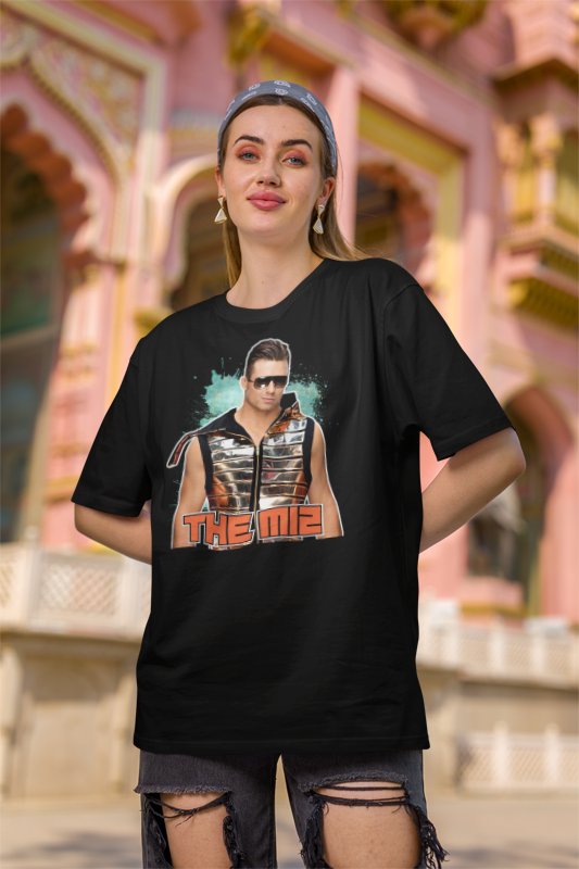 Load image into Gallery viewer, The Miz Superstar A-Lister Black T-shirt by EWS | Extreme Wrestling Shirts
