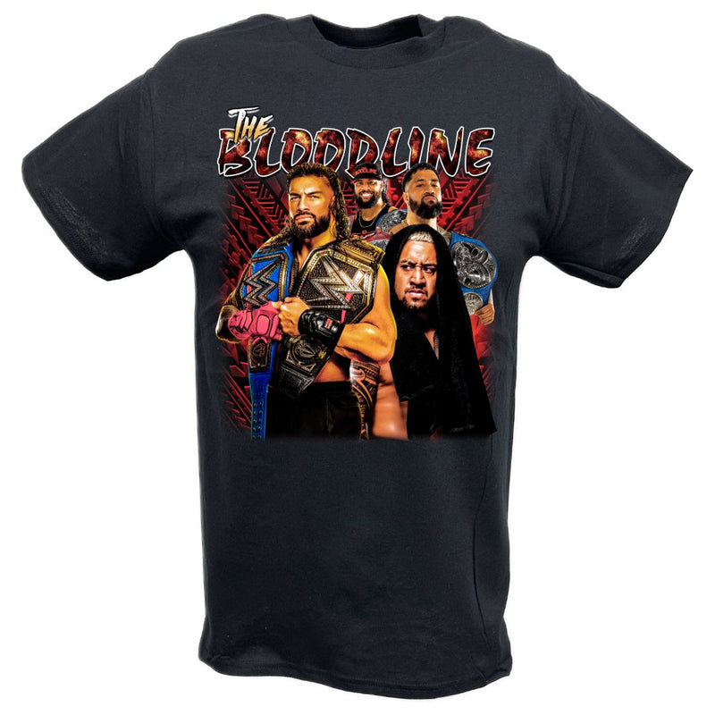 Load image into Gallery viewer, The OG Bloodline Roman Reigns Solo Sikoa T-shirt by EWS | Extreme Wrestling Shirts
