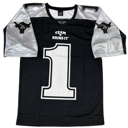 The Rock Bring It No. 1 Brahma Bull Jersey by EWS | Extreme Wrestling Shirts