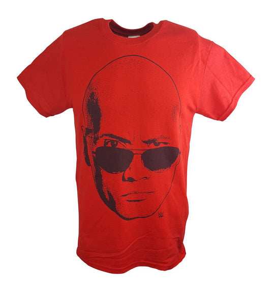 The Rock Face Profile Mens Red T-shirt Sports Mem, Cards & Fan Shop > Fan Apparel & Souvenirs > Wrestling by EWS | Extreme Wrestling Shirts