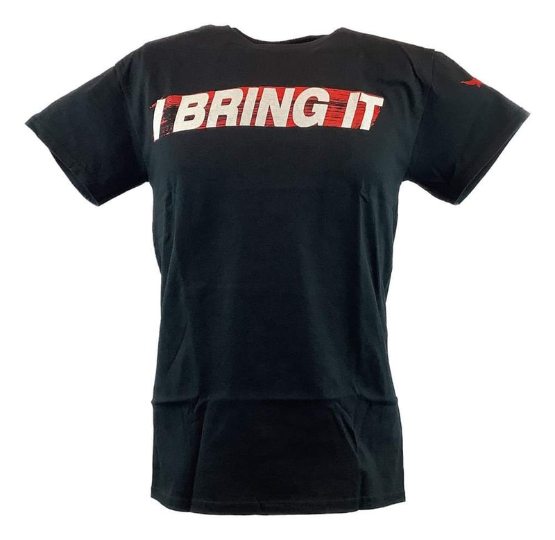 Load image into Gallery viewer, The Rock I Bring It Dwayne Johnson Mens Black T-shirt Sports Mem, Cards &amp; Fan Shop &gt; Fan Apparel &amp; Souvenirs &gt; Wrestling by Hybrid Tees | Extreme Wrestling Shirts
