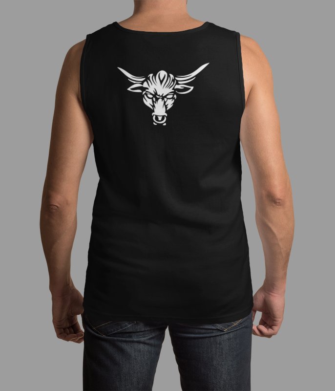 Load image into Gallery viewer, The Rock Just Bring It Brahma Bull Sleeveless Black Muscle T-shirt Sports Mem, Cards &amp; Fan Shop > Fan Apparel &amp; Souvenirs > Wrestling by EWS | Extreme Wrestling Shirts
