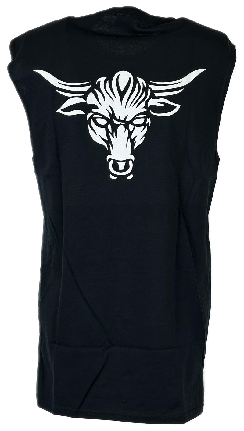 Load image into Gallery viewer, The Rock Just Bring It Brahma Bull Sleeveless Black Muscle T-shirt Sports Mem, Cards &amp; Fan Shop > Fan Apparel &amp; Souvenirs > Wrestling by EWS | Extreme Wrestling Shirts

