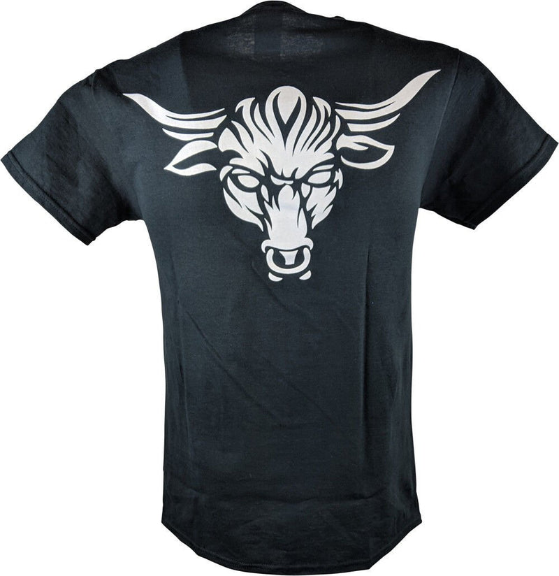 Load image into Gallery viewer, The Rock Just Bring It White Logo Brahma Bull Mens T-shirt Sports Mem, Cards &amp; Fan Shop &gt; Fan Apparel &amp; Souvenirs &gt; Wrestling by EWS | Extreme Wrestling Shirts
