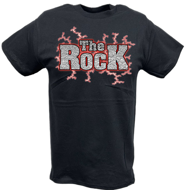 Load image into Gallery viewer, The Rock Most Electrifying Man in Sports Entertainment T-shirt by EWS | Extreme Wrestling Shirts
