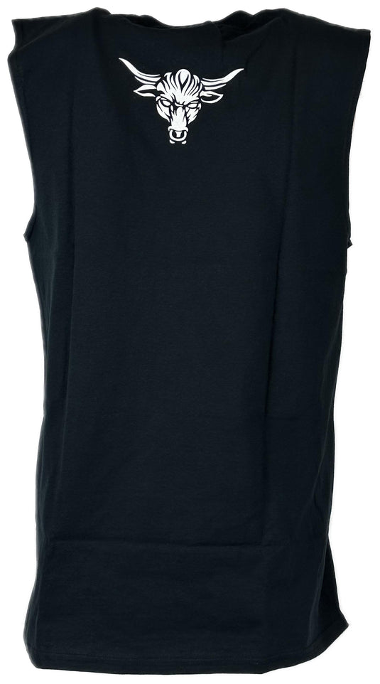 The Rock Push the Pace Sleeveless Muscle Mens Black T-shirt Sports Mem, Cards & Fan Shop > Fan Apparel & Souvenirs > Wrestling by Hybrid Tees | Extreme Wrestling Shirts