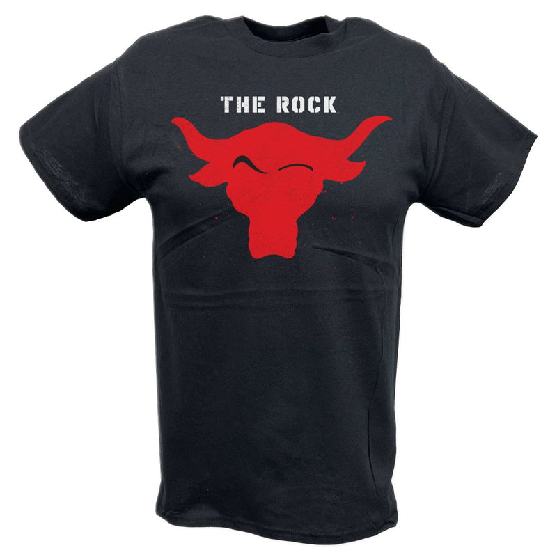 Load image into Gallery viewer, The Rock Red Brahma Bull Mens T-shirt Sports Mem, Cards &amp; Fan Shop &gt; Fan Apparel &amp; Souvenirs &gt; Wrestling by EWS | Extreme Wrestling Shirts
