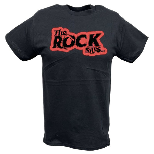 The Rock Says You're A Roody Poo Candy Mens Black T-shirt Sports Mem, Cards & Fan Shop > Fan Apparel & Souvenirs > Wrestling by EWS | Extreme Wrestling Shirts