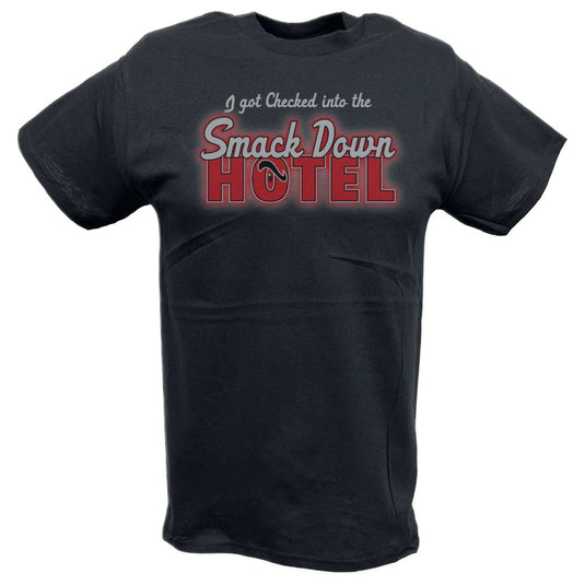 The Rock Smackdown Hotel WWE Mens T-shirt Sports Mem, Cards & Fan Shop > Fan Apparel & Souvenirs > Wrestling by EWS | Extreme Wrestling Shirts