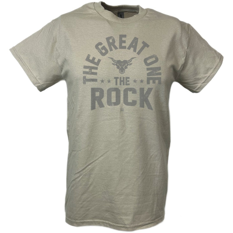 Load image into Gallery viewer, The Rock The Great One Vintage Fight T-shirt by EWS | Extreme Wrestling Shirts
