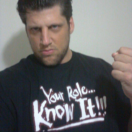 The Rock Your Role Know It Shut Your Mouth Mens T-shirt by EWS | Extreme Wrestling Shirts