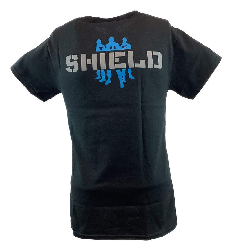 Load image into Gallery viewer, The Shield Hounds of Justice Mens Black T-shirt Sports Mem, Cards &amp; Fan Shop &gt; Fan Apparel &amp; Souvenirs &gt; Wrestling by Hybrid Tees | Extreme Wrestling Shirts
