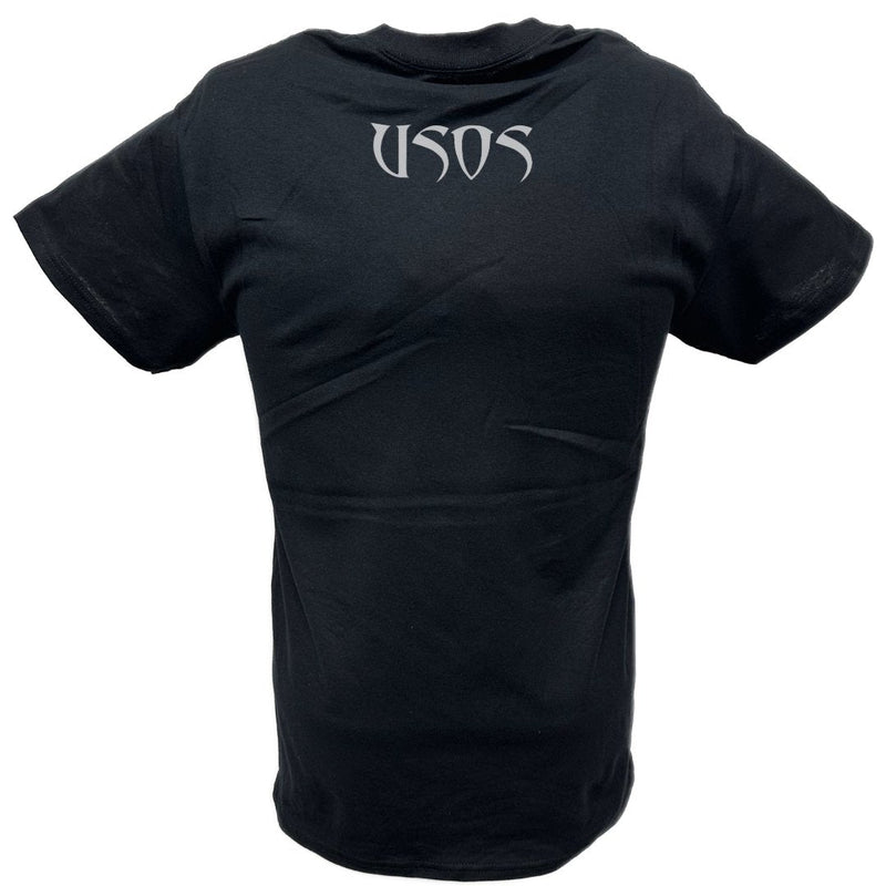 Load image into Gallery viewer, The Usos Down Since Day One Ish Boys Kids Black T-shirt by WWE | Extreme Wrestling Shirts
