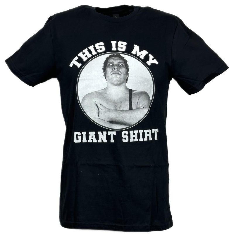 Load image into Gallery viewer, This is my GIANT SHIRT Andre Lightweight Black T-shirt New Sports Mem, Cards &amp; Fan Shop &gt; Fan Apparel &amp; Souvenirs &gt; Wrestling by EWS | Extreme Wrestling Shirts
