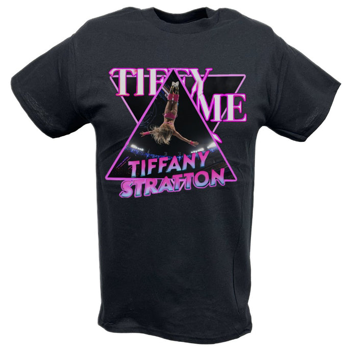 Tiffany Stratton Tiffy Time Black T-shirt by EWS | Extreme Wrestling Shirts