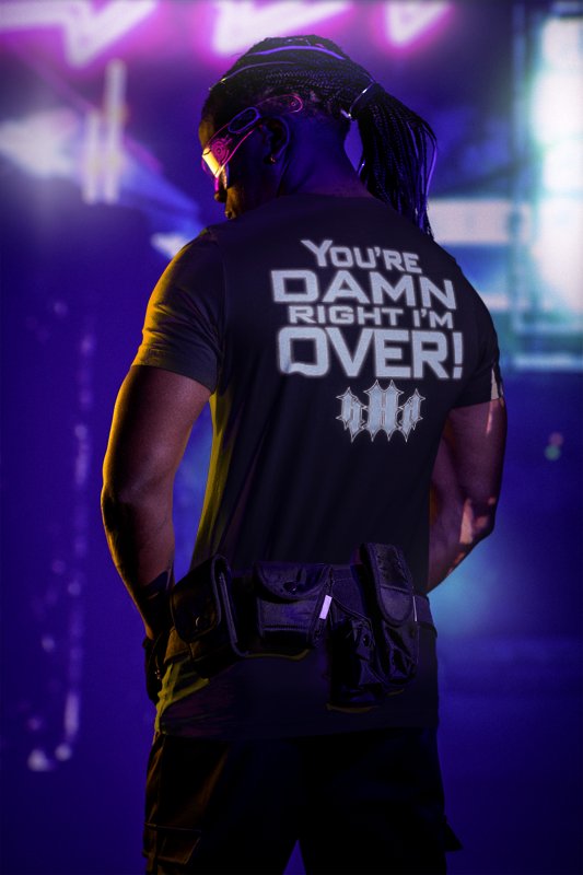 Load image into Gallery viewer, Triple H Game Over ?! You&#39;re Right I&#39;m Over Black T-shirt by EWS | Extreme Wrestling Shirts
