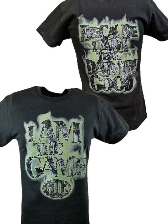 Triple H I Am The Game That Damn Good Mens Black T-shirt by EWS | Extreme Wrestling Shirts