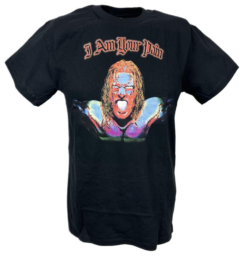 Load image into Gallery viewer, Triple H I Am Your Pain You Can&#39;t Take Me Black T-shirt by EWS | Extreme Wrestling Shirts
