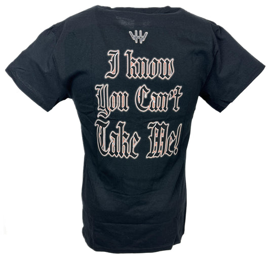 Triple H I Am Your Pain You Can't Take Me Black T-shirt by EWS | Extreme Wrestling Shirts