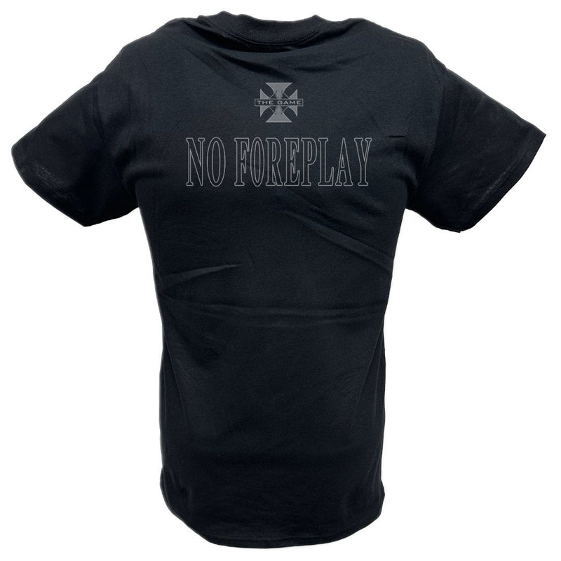 Load image into Gallery viewer, Triple H Pain is Temporary No Foreplay T-shirt by EWS | Extreme Wrestling Shirts
