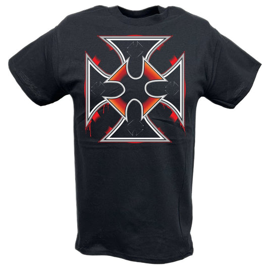 Triple H Wanna Do It Cross Black T-shirt by EWS | Extreme Wrestling Shirts