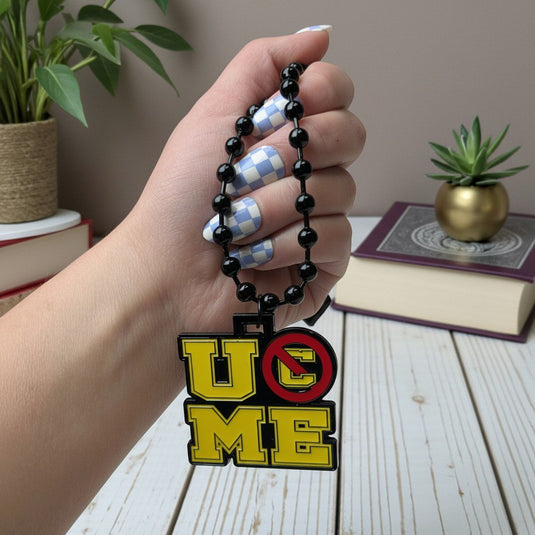 U Can't See Me Pendant Multi-Colored by EWS | Extreme Wrestling Shirts