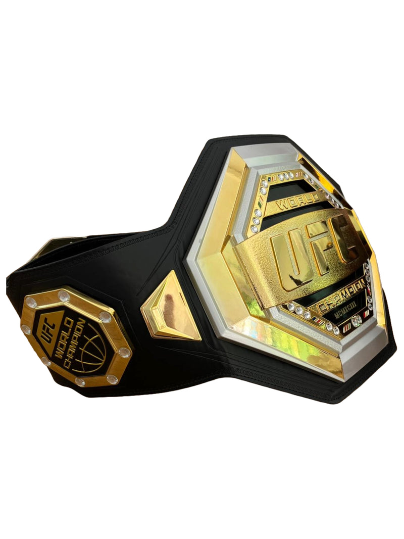 Load image into Gallery viewer, UFC 2024 World Champion Brass Title Belt 2mm by EWS | Extreme Wrestling Shirts
