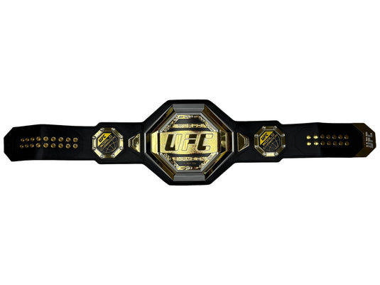 UFC 2024 World Champion Brass Title Belt 2mm by EWS | Extreme Wrestling Shirts