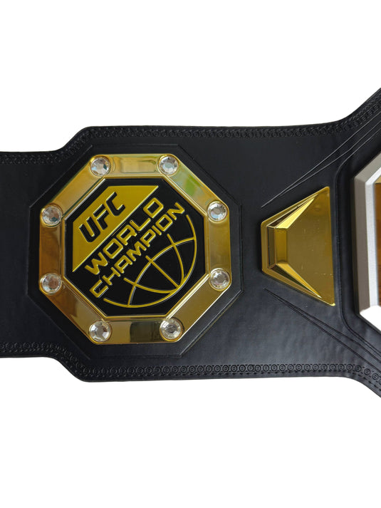 UFC 2024 World Champion Brass Title Belt 2mm by EWS | Extreme Wrestling Shirts