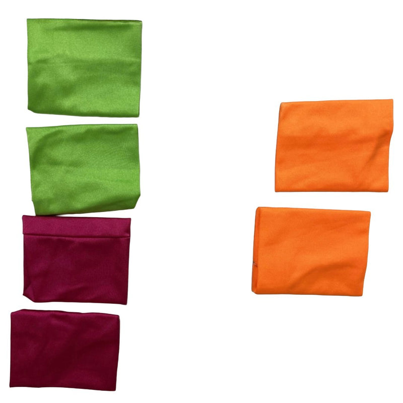 Load image into Gallery viewer, Ultimate Warrior Multicolor Tassels and Wristbands Set of 2 Costume by WWE | Extreme Wrestling Shirts
