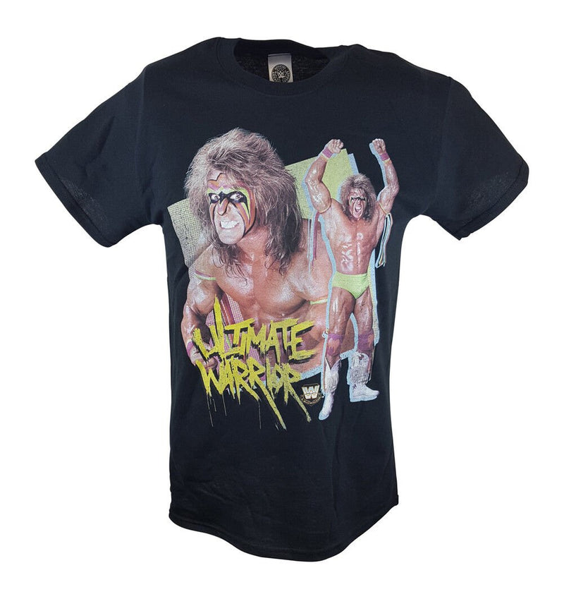 Load image into Gallery viewer, Ultimate Warrior Victory Pose WWE Mens T-shirt S Sports Mem, Cards &amp; Fan Shop &gt; Fan Apparel &amp; Souvenirs &gt; Wrestling by EWS | Extreme Wrestling Shirts
