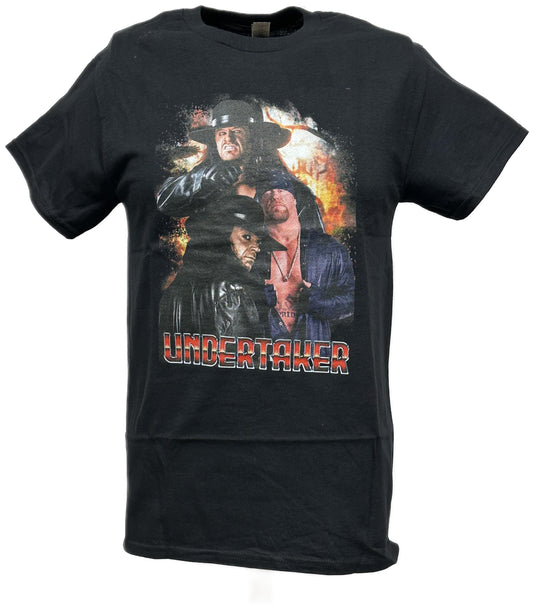 Undertaker American Badass Mens Black T-shirt by EWS | Extreme Wrestling Shirts