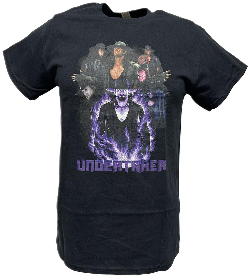 Load image into Gallery viewer, Undertaker Arms Out Mens Black T-shirt by EWS | Extreme Wrestling Shirts
